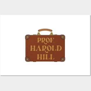 The Music Man Prof. Harold Hill Suitcase Posters and Art